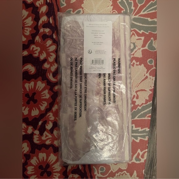 DIOR RIVIERA GWP VIP STRAW TOTE BAG - Picture 5 of 5